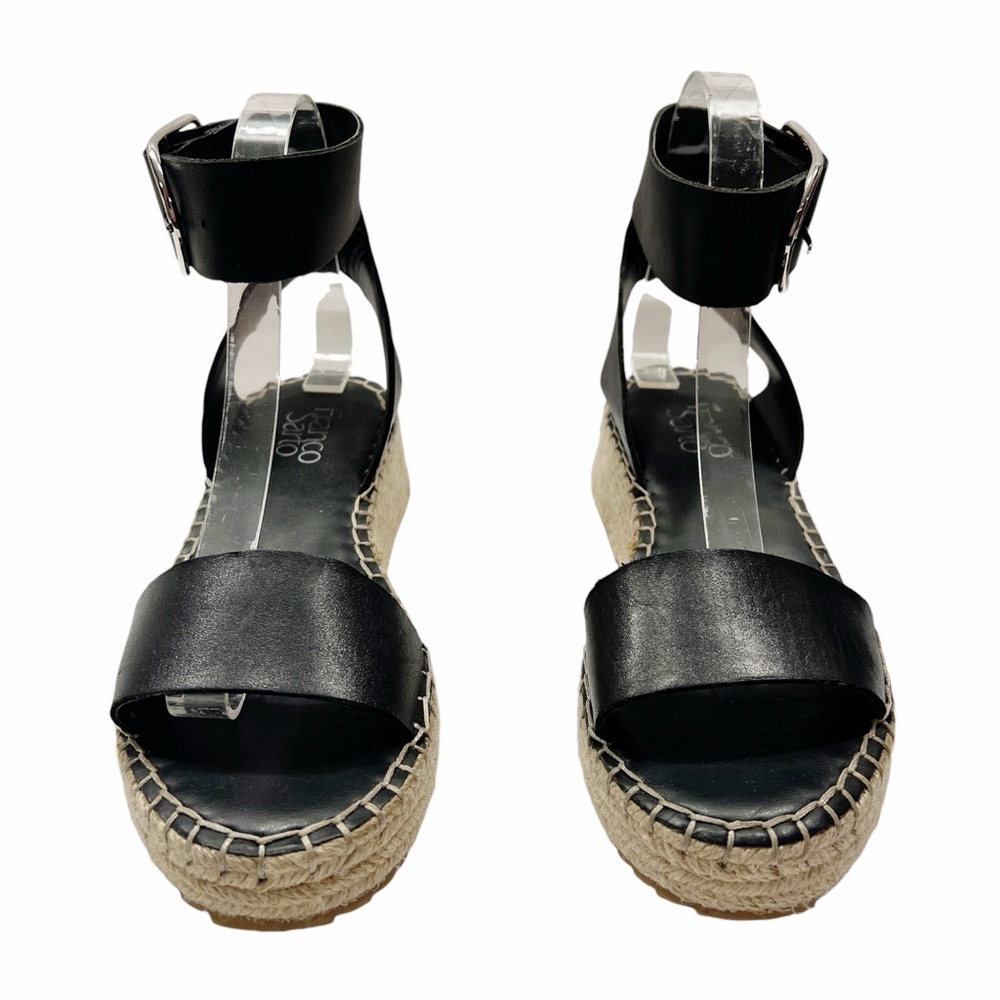 Franco Sarto Black Marona Sandals - Picture 2 of 5